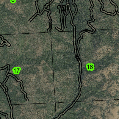 Magone Lake T12S R32E Township Map Preview 3