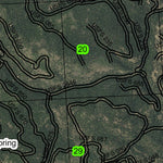 Savage Creek T12S R35.5E Township Map Preview 3
