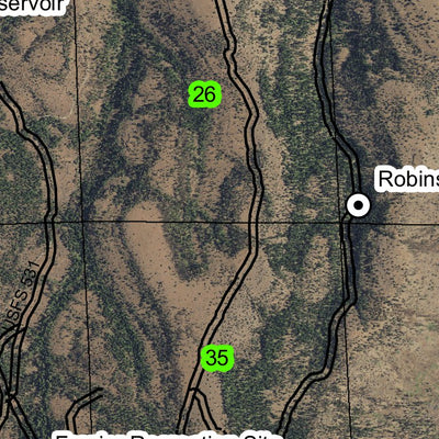 Frazier Creek T15S R26E Township Map Preview 3