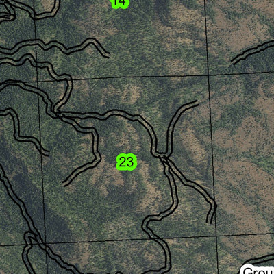 Black Butte T12S R30E Township Map Preview 2