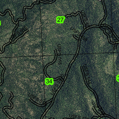 Lemon Creek T15S R29E Township Map Preview 3