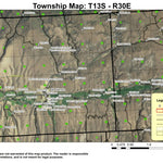 Mt. Vernon T13S R30E Township Map Preview 1