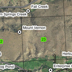 Mt. Vernon T13S R30E Township Map Preview 2