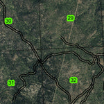 Canyon City T14S R31E Township Map Preview 3