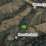 Fall Mountain T15S R31E Township Map Preview 2