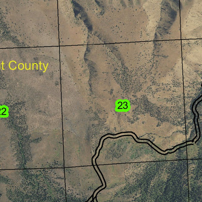 Dayville T13S R27E Township Map Preview 2