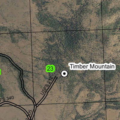 Timber Mountain T15S R27E Township Map Preview 2