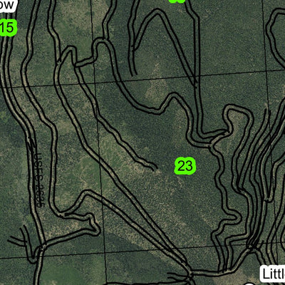 Easy Creek T12S R35E Township Map Preview 2