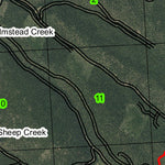 Easy Creek T12S R35E Township Map Preview 3