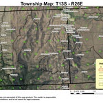 Dayville T13S R26E Township Map Preview 1