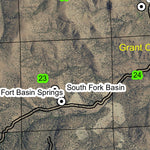 Dayville T13S R26E Township Map Preview 2