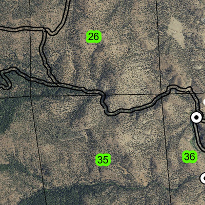 Dayville T13S R26E Township Map Preview 3