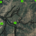 Horse Mountain T15S R28E Township Map Preview 2