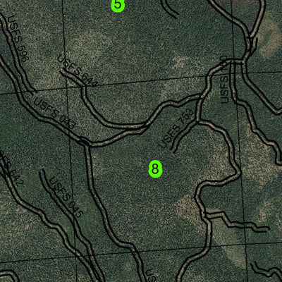 Antelope Valley T17S R32E Township Map Preview 3