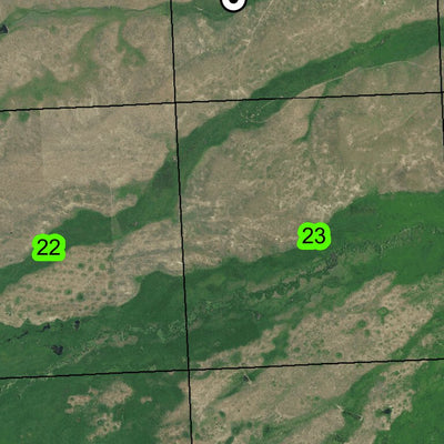 Bear Valley T16S R30E Township Map Preview 2
