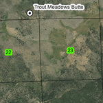 Trout Meadows Butte T7S R35E Township Map Preview 2