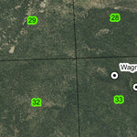 Trout Meadows Butte T7S R35E Township Map Preview 3
