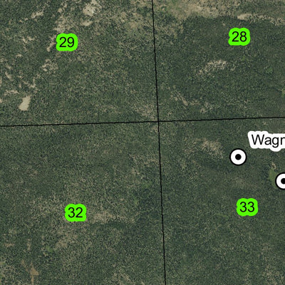 Trout Meadows Butte T7S R35E Township Map Preview 3