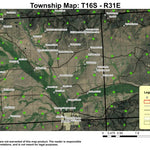 Seneca T16S R31E Township Map Preview 1