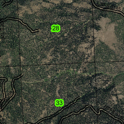 Buffalo Lake T18S R31E Township Map Preview 3