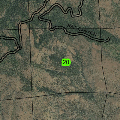 Happy Jack Ridge T8S R26E Township Map Preview 3