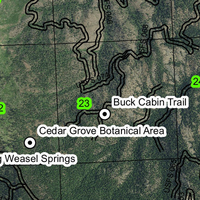 Aldrich Mountain T14S R28E Township Map Preview 2