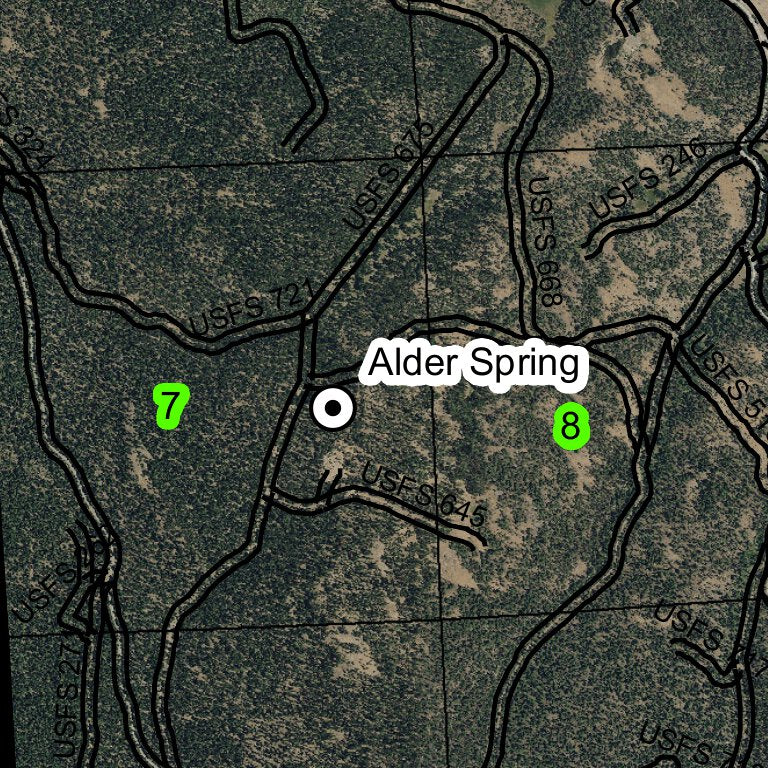 Knox Mountain T17S R35E Township Map by Super See Services | Avenza Maps