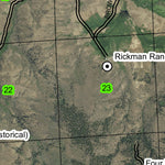 Donivan Mountain T18S R28E Township Map Preview 2