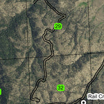 Donivan Mountain T18S R28E Township Map Preview 3