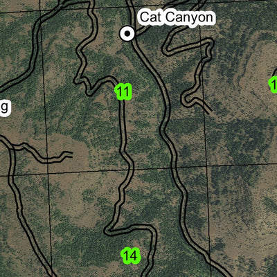 Grassy Butte T7S R26E Township Map Preview 3