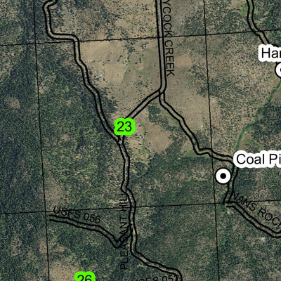 Ingle Mountain T14S R30E Township Map Preview 2