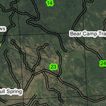 Putney Mountain T8S R32E Township Map Preview 2