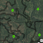 Putney Mountain T8S R32E Township Map Preview 3