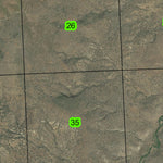 Monument T9S R27E Township Map Preview 3