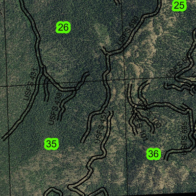 Deer Creek T16S R28E Township Map Preview 3