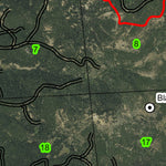 Trail Creek T7S R35.5E Township Map Preview 3