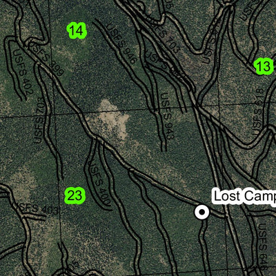 Summit Prairie T16S R34E Township Map Preview 2