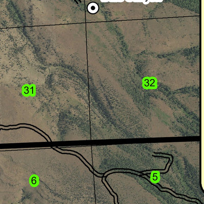 Pass Creek T9S R30E Township Map Preview 3