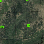 Spud Mountain T15S R34E Township Map Preview 2