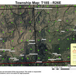 Little Mowich Mountain T18S R26E Township Map Preview 1