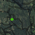 Alsup Mountain T18S R29E Township Map Preview 2