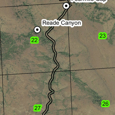 Gilman Flat T7S R28E Township Map Preview 2