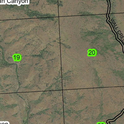 Gilman Flat T7S R28E Township Map Preview 3