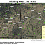 Green Mountain T17S R26E Township Map Preview 1