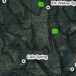 Glass Mountain T17SR33E Township Map Preview 2