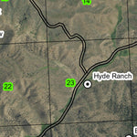 Buck Mountain T17S R28E Township Map Preview 2
