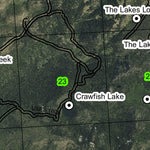 The Lake Lookout T7S R36E Township Map Preview 2