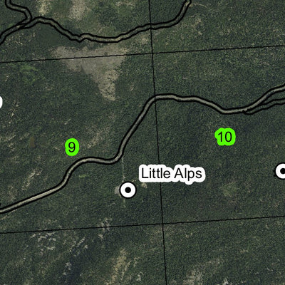 The Lake Lookout T7S R36E Township Map Preview 3
