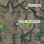 Ritter T8S R30E Township Map Preview 2