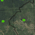 Jumpoff Joe Peak T9S R33E Township Map Preview 2